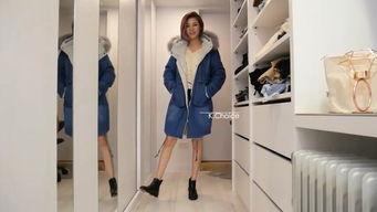 日韩风居家穿搭女生视频